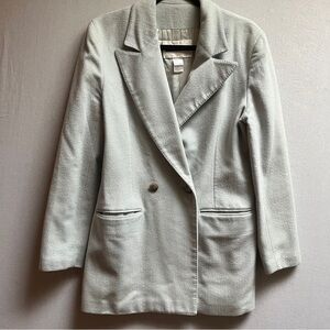 Votrenom Paris Cashmere Wool Blend Tailored Blazer Coat Size S